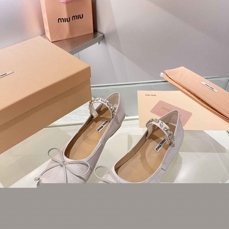 Miu Miu flat shoes